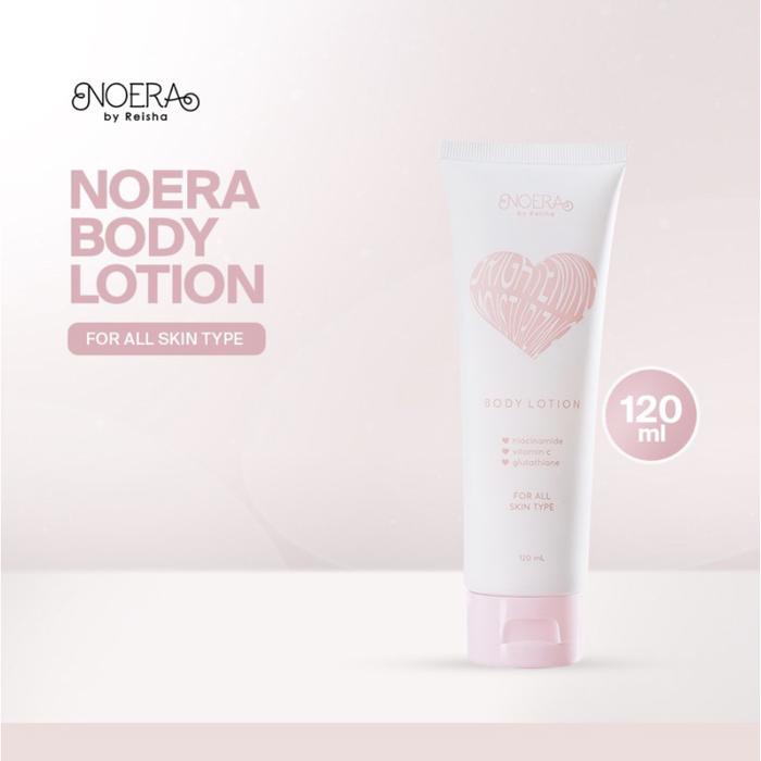 terbaru  noera lightening body lotion scrub bpom ready