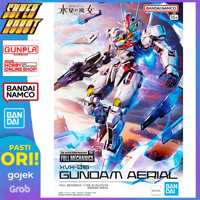 FM Full Mechanics 1/100 Gundam Aerial - The Witch From Mercury BANDAI