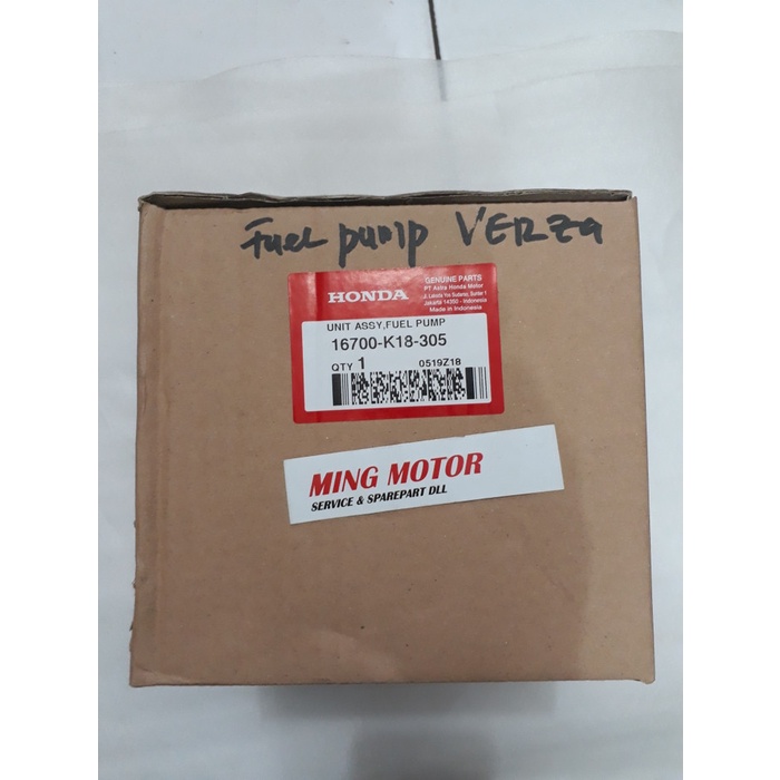 Fuel Pump Verza K18 Asli Ahm