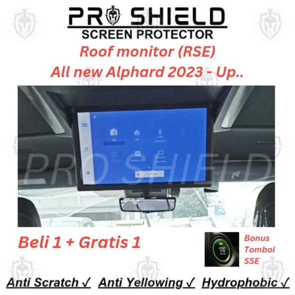 Anti gores roof monitor (RSE) all new toyota Alphard 2023 - Up