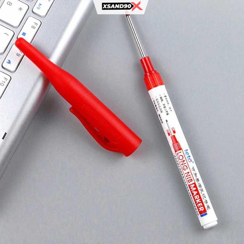 

NEW YEAR Spidol Long Nib Marker Quick Dry Waterproof Oil Based - PM-318