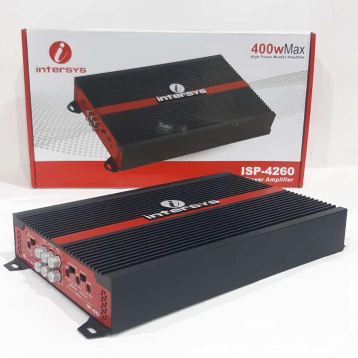 BISA GOSEND POWER INTERSYS ISP - 4260 POWER 4 CH AMPLIFIER INTERSYS