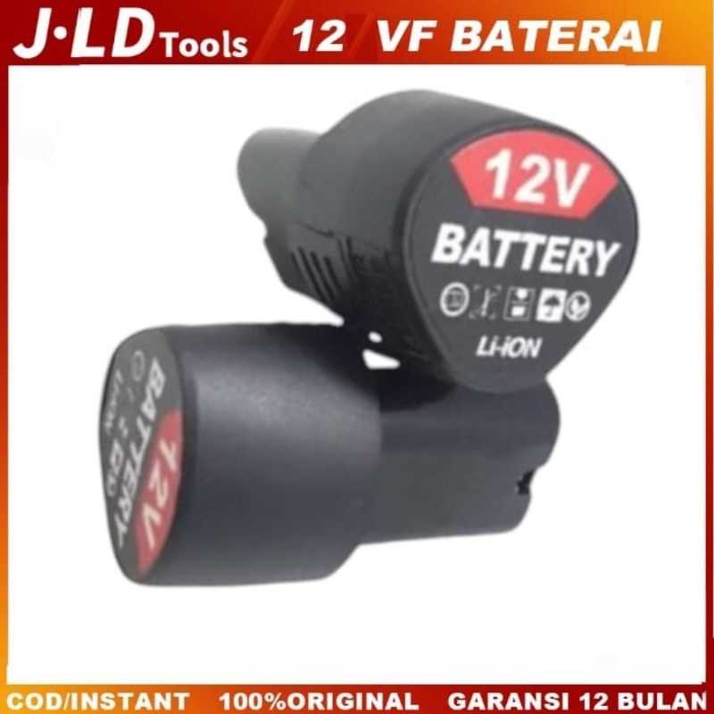 Best Seller JLD ORIGINAL Batrai baterai bor cordless12v 12 volt jld Baterai Bor Cordless Li-Ion 12