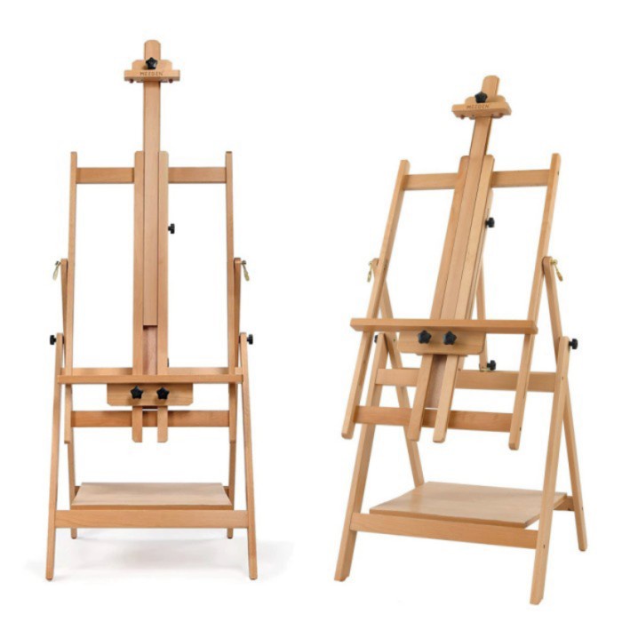 

TERLARIS! Meeden Floor Easel H-Frame Convertible Foldable Heavy Duty Stand Lukis