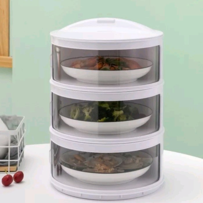 PROMO Tudung Saji 4 Susun Warna