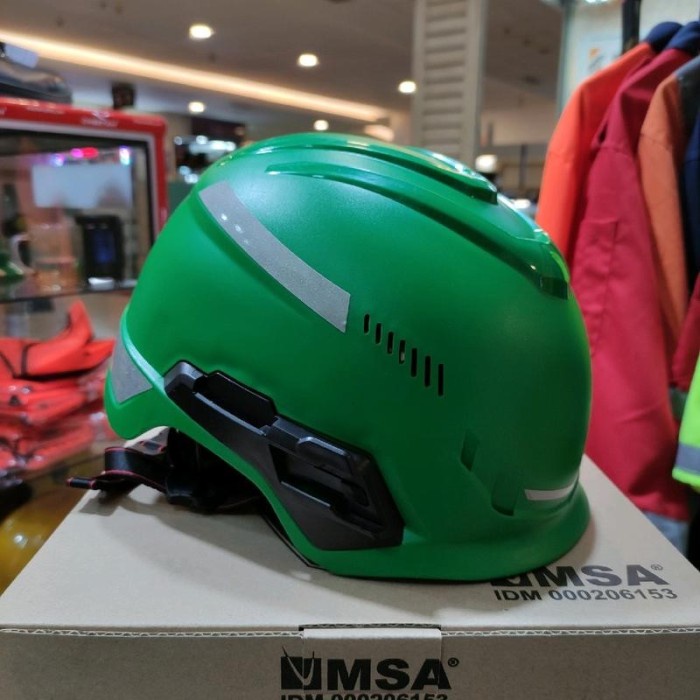 Helm Safety MSA Climbing Hijau / Helm Safety Climbing Panjat Tebing / Helm Safety Climbing Murah