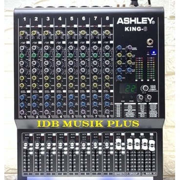 PROMO Mixer 8 Channel Ashley King8 King 8 Original Ashley