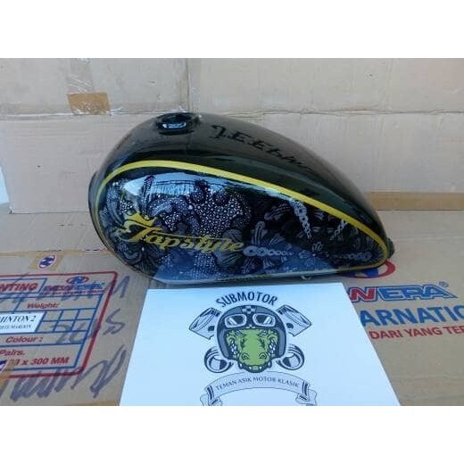 MOXER MOXER TANGKI JAPSTYLE MOTIF BATIK 1 BISA COD BISA COD