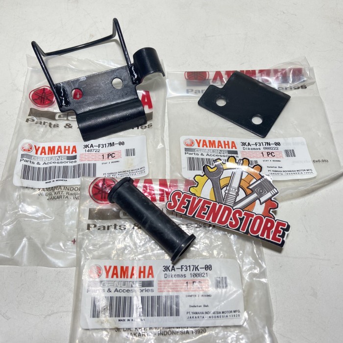 Dudukan Plat Nomor Depan Bracket Plat No RX King RXK Set Ori YGP