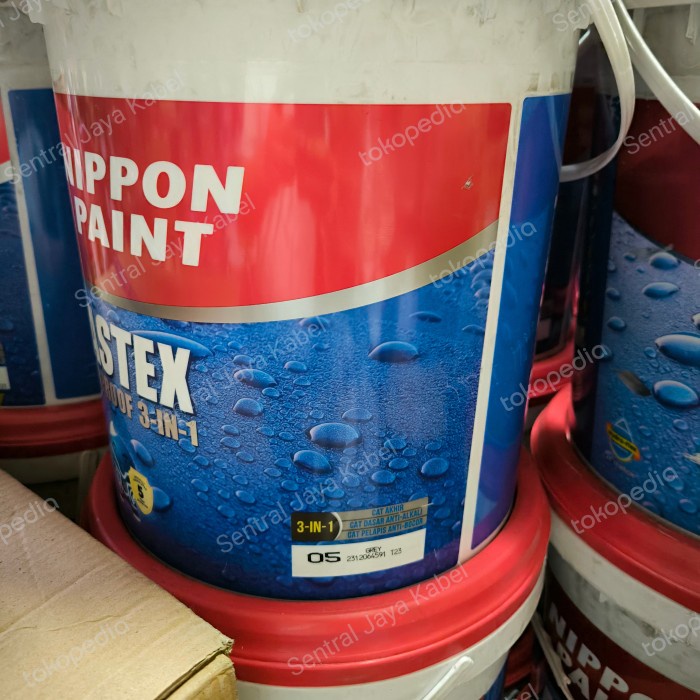 NIPPON ELASTEX 20KG PAIL WATERPROOF SEALER CAT DASAR 20 KG