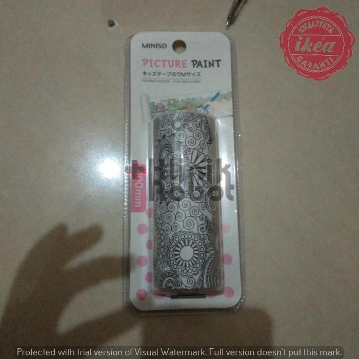 

niso Picture Paint 400Mm Rol Gulungan Kertas Mewarnai L10Cm DiskonJual MurahHarga DiskonObral