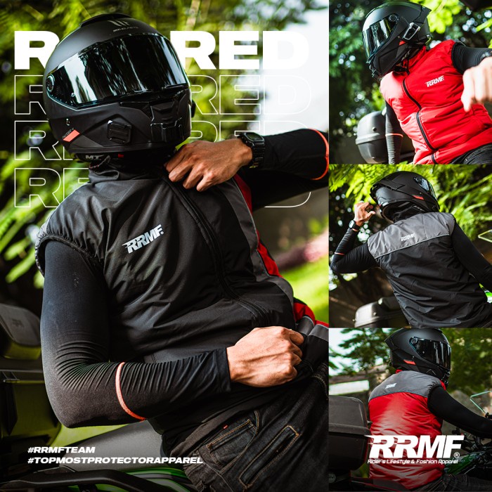 Vest Reversible RRMF - Rompi Motor Vest Touring