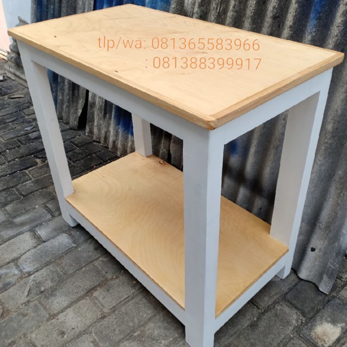 PREMIUM rak tv/rak/meja tingkat/meja/meja rak/meja susun 2/meja kayu/furniture