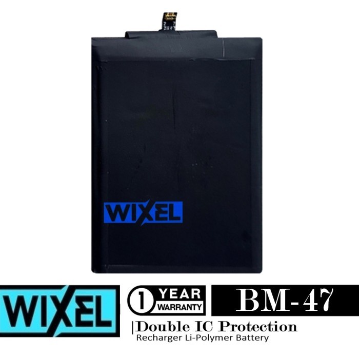 Baterai Wixel Redmi 3 Redmi 3S Redmi 3 Pro BM47 BM-47 Double IC