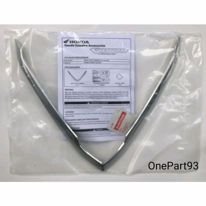 Garnish Headlight Headlamp Vario 125 150 eSP Led Old 2015 2018 Ori