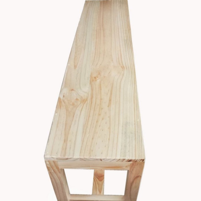 PREMIUM Dingklik panjang/ Bangku panjang kayu jati belanda