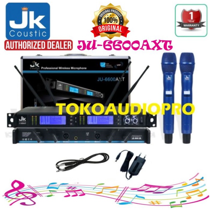 jk coustic ju6600axt ju 6600 axt microphone wireless