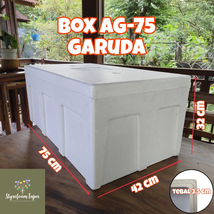 

TERBARU! Styrofoam box AG75 Garuda 75 x 42 x 32 cm
