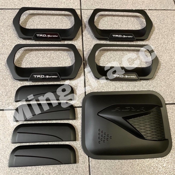 PAKET AGYA AYLA 2014 2015 2016 HITAM GARNISH LAMPU HANDLE MANGKOK