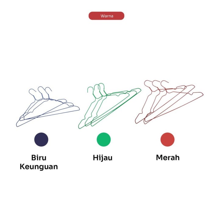 HOT PROMO 10 PCS GANTUNGAN BAJU KAWAT COATING PLASTIK INDOKURNIA DAN LENTUR BKM