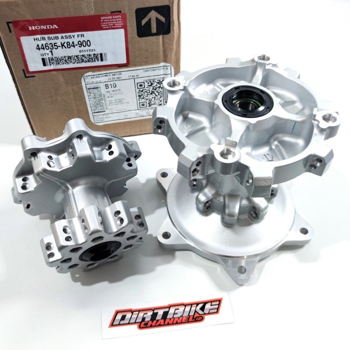 Tromol Set Depan Belakang Crf 150 L Original Honda Lubang 32 36