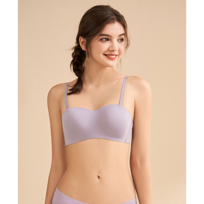 Young Curves Bra Basic Wireless Bandeau C03-10371B Terlaris