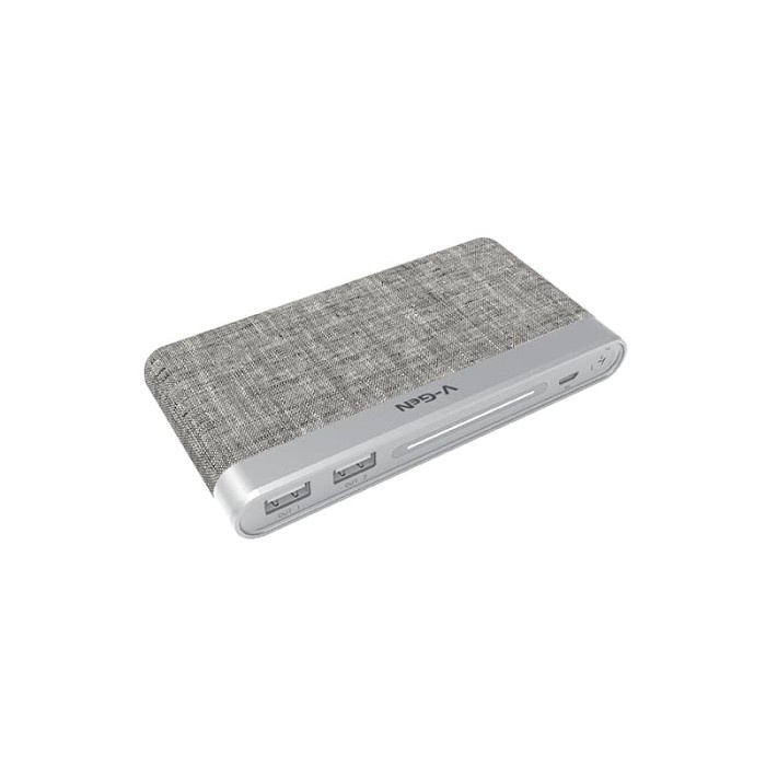 BISA GOSEND POWERBANK V-GEN V10K6 - 10000MAH (BAHAN KAIN)