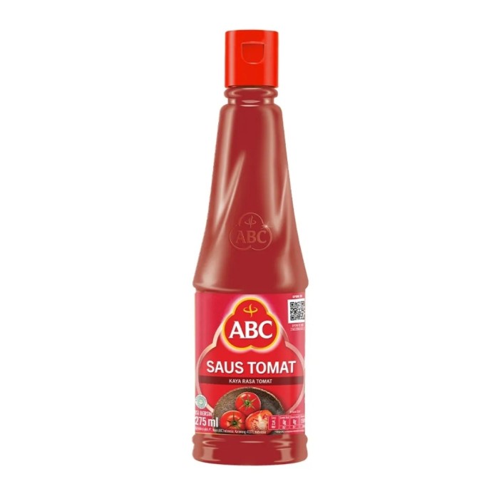 [Masih] Saos Tomat ABC Botol Plastik 275 ml Botol ABC Saos tomat ABC Botol -