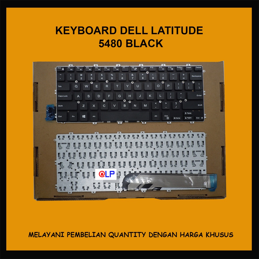 Keyboard Dell Latitude 5480 Hitam