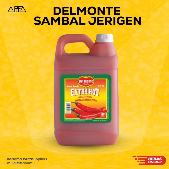 

Delmonte Xtra Hot Sambal Dan Tomat Jirigen 5.5Kg Best Seller