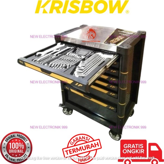 Krisbow Tool Set W/Storage Tray 139Pcs Lptst3 10518583