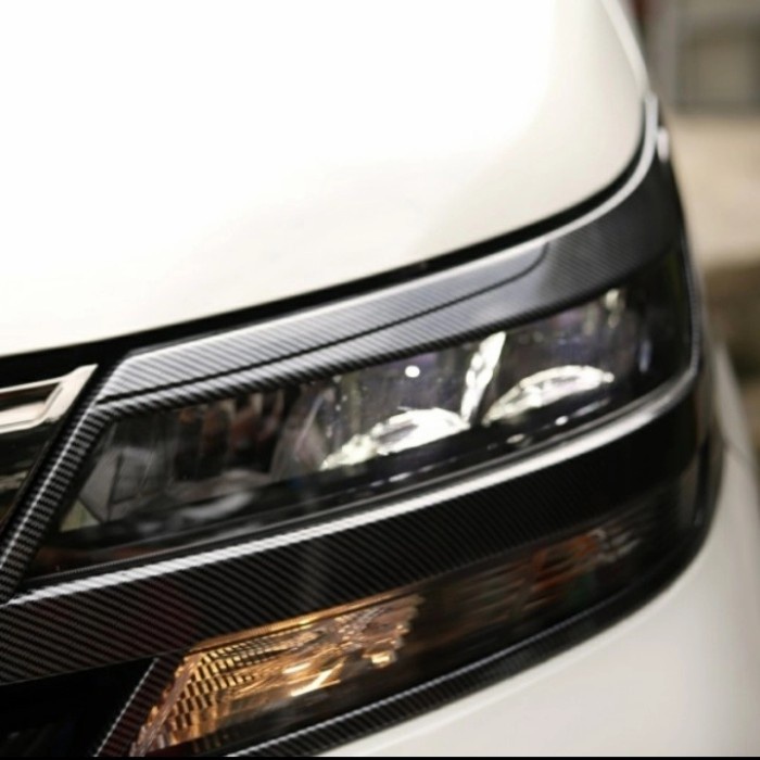 Paket Garnish Lampu Carbon Avanza Xenia Veloz 2019-2021