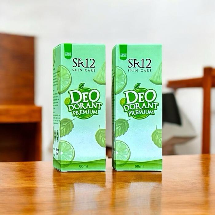 [KALTENG] 2PCS-Deodorant Spray SR12 Premium Original Baru Kemasan Eksklusif 60ml - Mencerahkan
