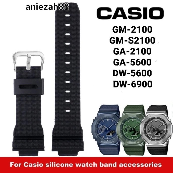 PREMIUM Tali jam tangan Casio GM2100 GM-S2100 GA-5600 tali jam casio GM 2100