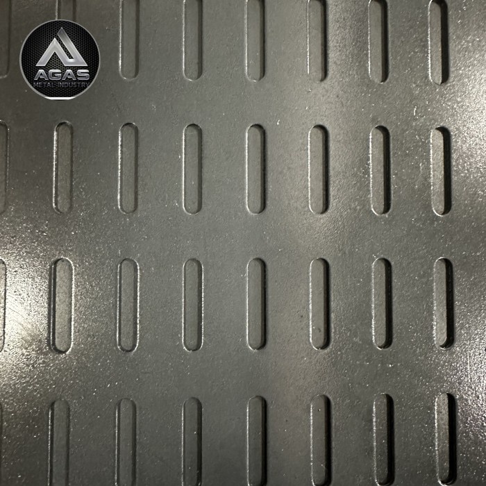 PREMIUM Plat lubang Perforated Kapsul 4x8