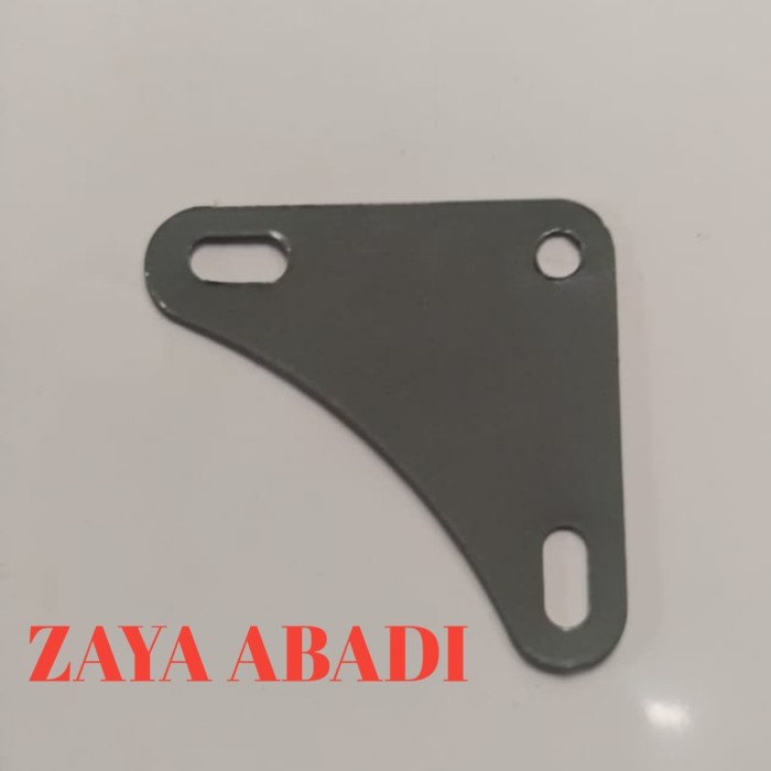 PREMIUM Plat Siku Lubang Rak Besi Abu Abu Tebal 0,7mm Diameter Lubang 8mm