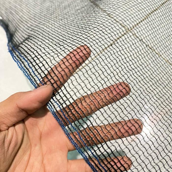 PREMIUM Jaring Waring RK Anti Geser Lebar 1,2 m x 10 meter Rajutan Doble Karamba Ikan Pagar Kebun