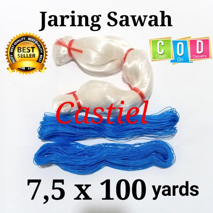 PREMIUM cod jaring burung, jaring padi, bonus 2 tali jaring mandar, blekok, derkuku dll