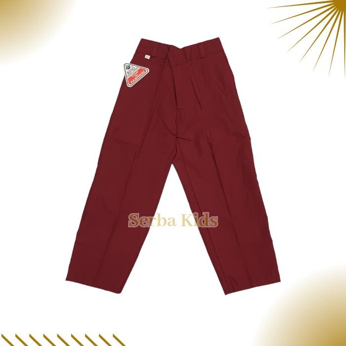 Celana Seragam sekolah SD anak laki laki Panjang kelas 1-6 sd Katun