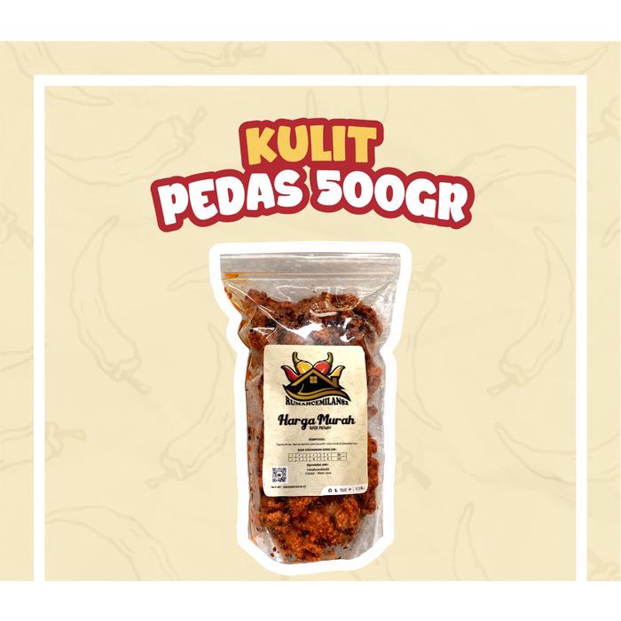 

NeW KULIT AYAM PEDAS 500 GR daun jeruk