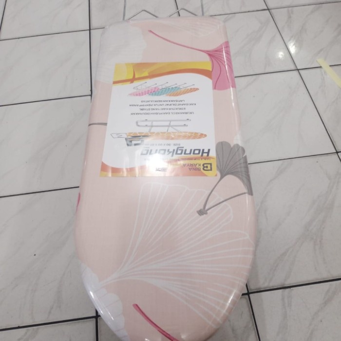 [mzsts] - BINA KARYA Meja Setrika Lipat Duduk Lesehan/Rak Gosok Lipat Alumunium