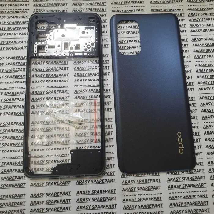 Kesing Housing Casing Fullset Oppo Reno 6 4g Bazel + Backdoor Original