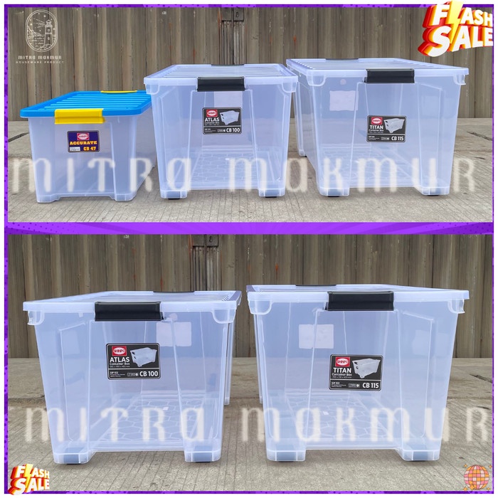 SHINPO - Container Box Transparan CB 47 Accurate