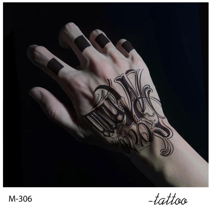 Zoar-By57 Stiker Tato Temporary Semi Permanen Tahan Lama Tattoo Menempel Dekorasi Seni Untuk Pria