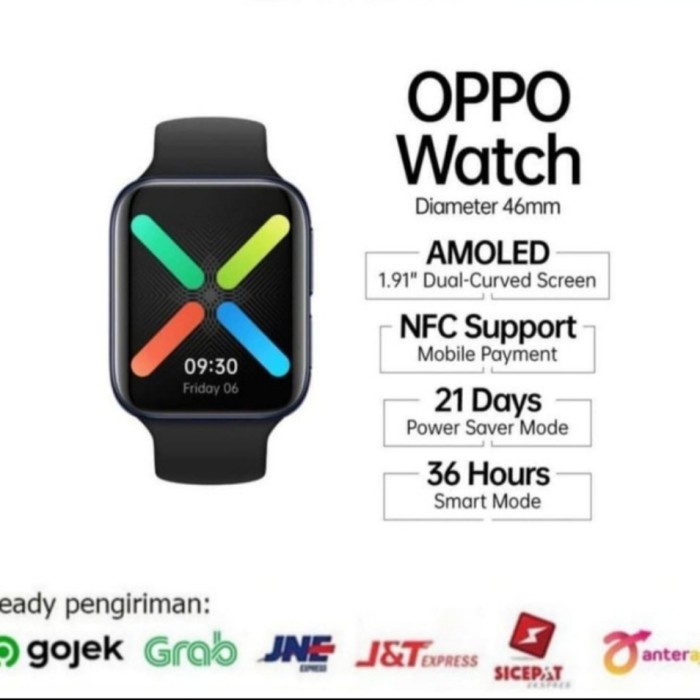 OPPO WATCH-SMART WATCH 46MM WITH NFC&VOOC ORIGINAL