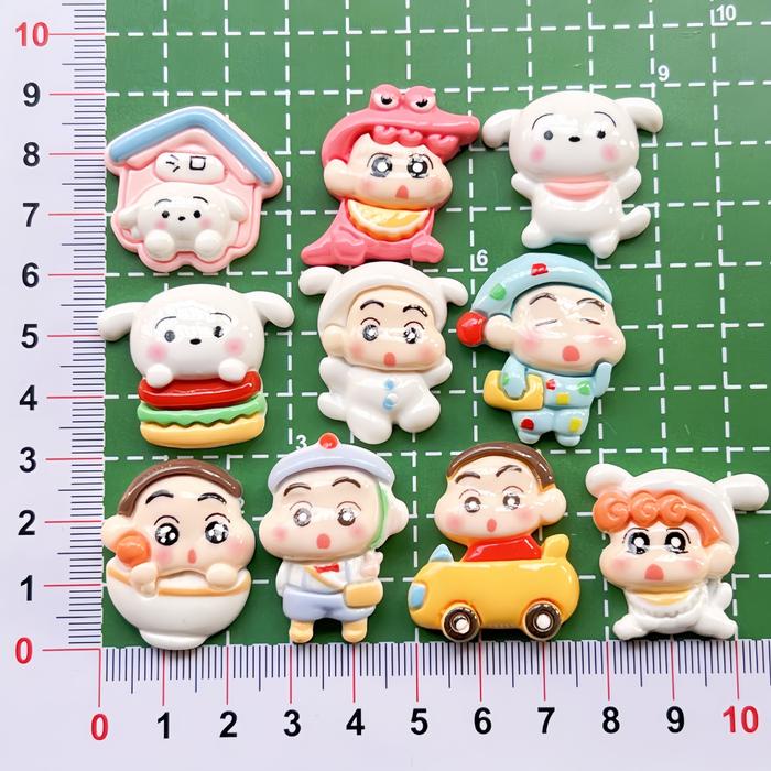 

Stiker 3D Hp Botol Aksesoris Karakter Sinchan Shiro Lucu