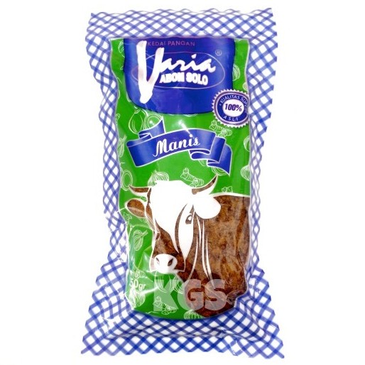 

BARANG TERLARIS ABON SAPI/DAGING SAPI SUWIR/ VARIA / 250 GR / KHAS SOLO