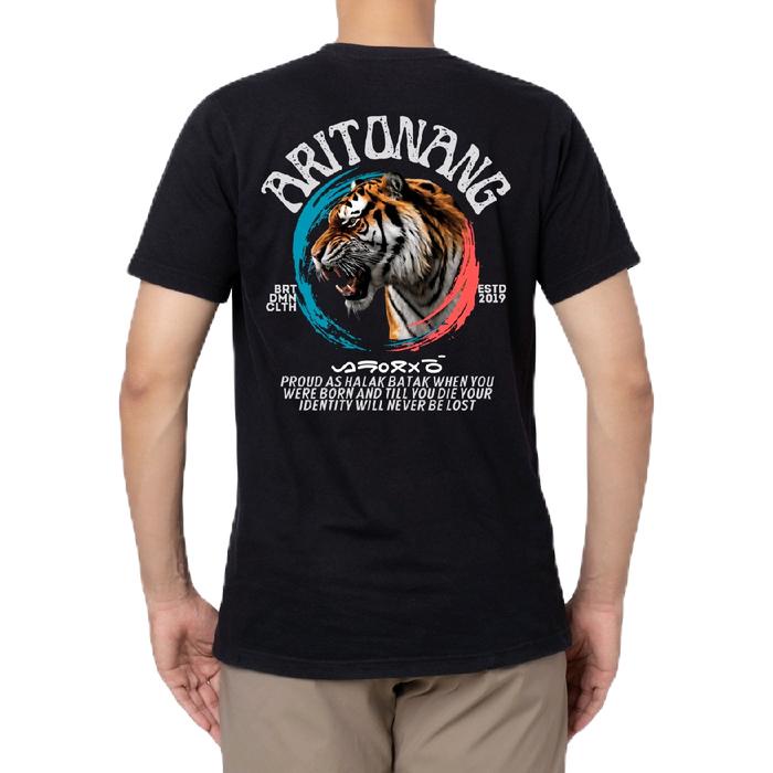 Kaos Marga Marga Batak "Aritonang" Bahan Tebal Adem Premium Katun 24S T-Shirt Regular Unisex Pria