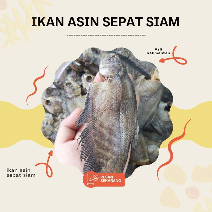 

BARANG TERLARIS IKAN ASIN SEPAT SIAM KERING JOMBO KALIMANTAN MAMA KHAS BANJAR