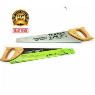 HJK GAGANG KAYU Gergaji Kayu 2 Mata 18" TEKIRO